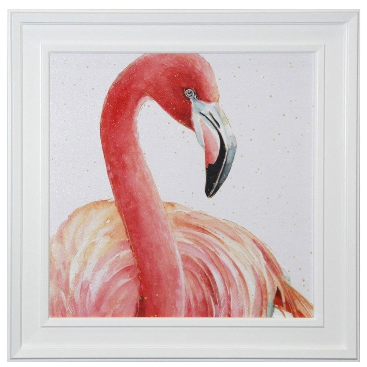 RT FACING FLAMINGO GEL PRINT