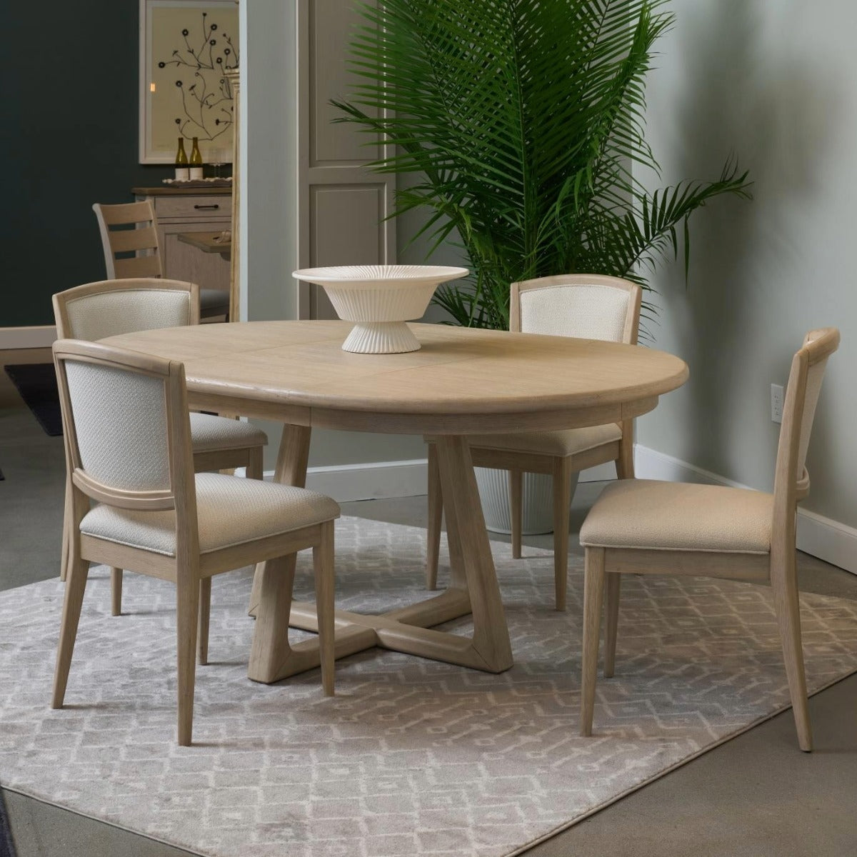 CARMELLA 5PC ROUND DINING SET