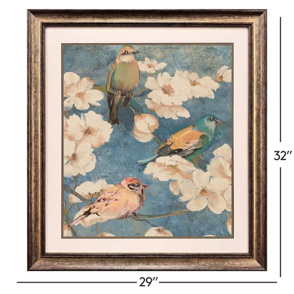 GARDEN BIRDS I FRM ART