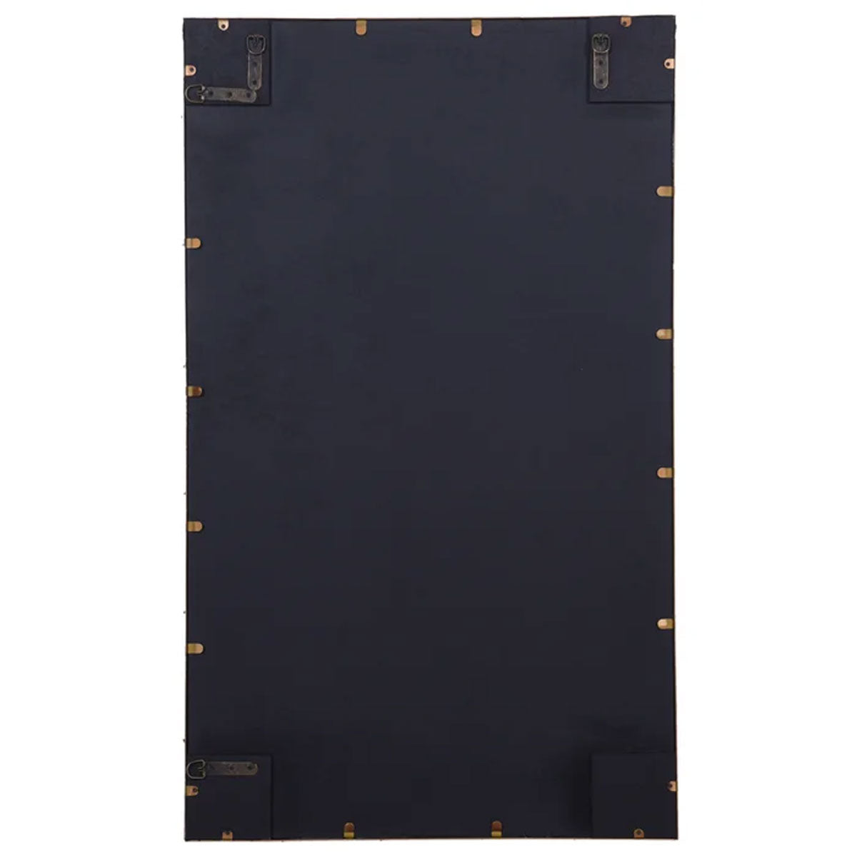 Antq Gold Bamboo Metal Mirror