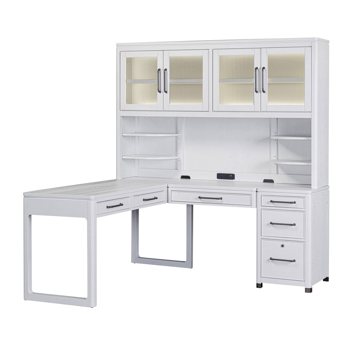 NORAH MODULAR DESK W/HUTCH