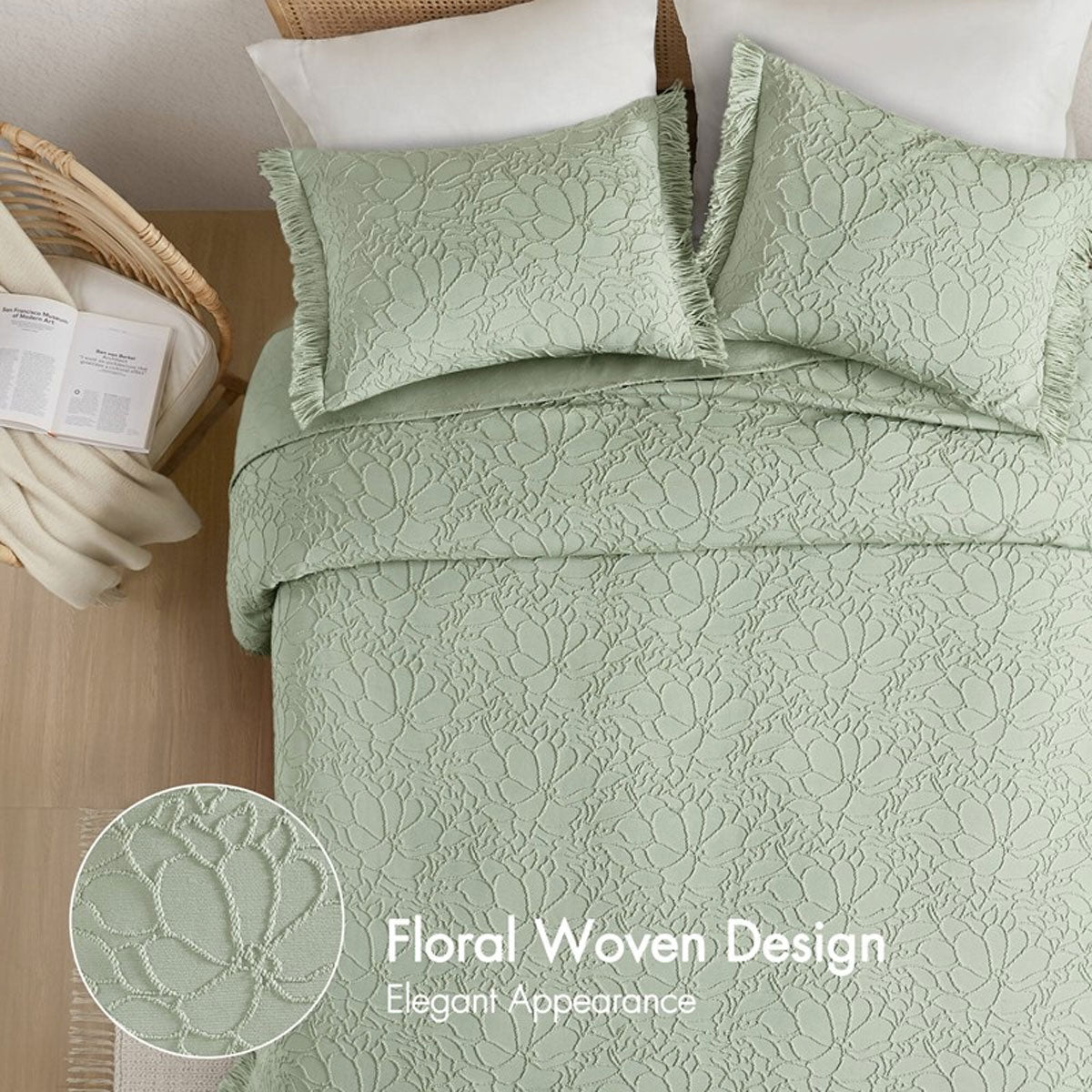 3pc Sage Willow Queen Set