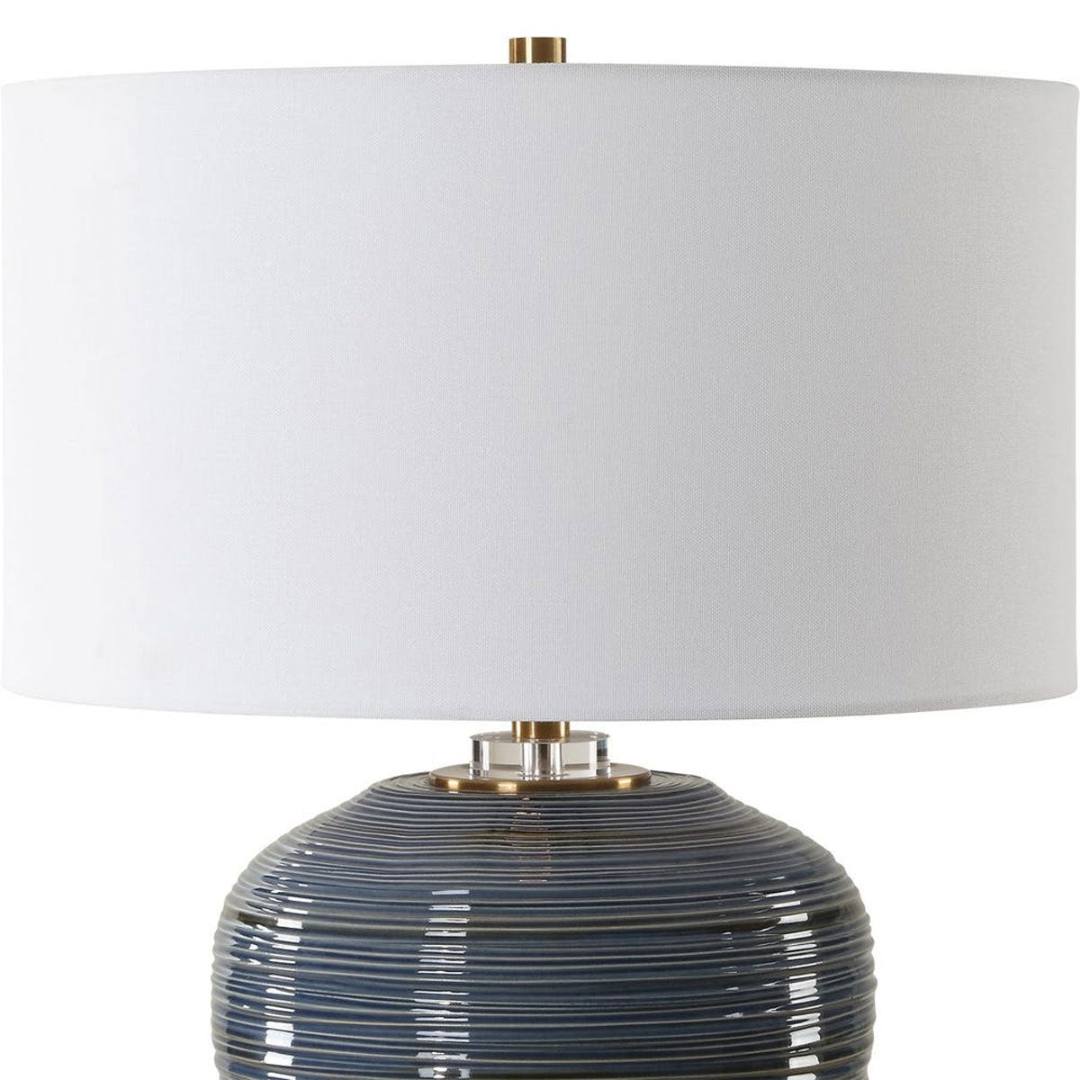 Moher Blue Ribbed Glaze Tl