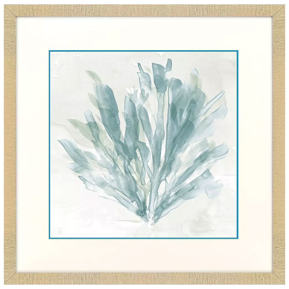 BLUE SEA CORAL I FRM ART