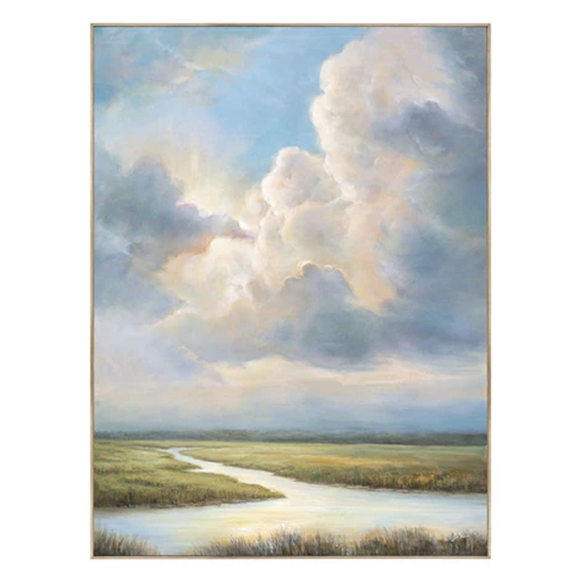 AFTER THE RAIN MARSH LANDSCAPE