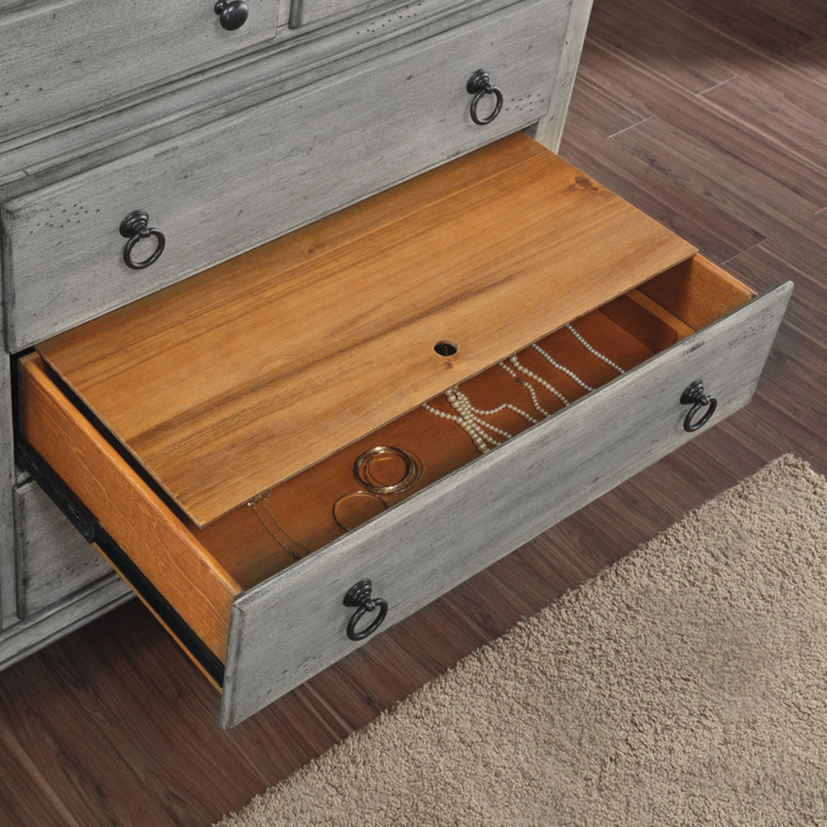 Plymouth 9 Drawer Double Dresser