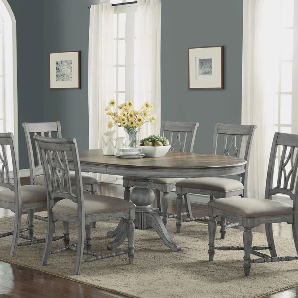 Plymouth Round Pedestal Table
