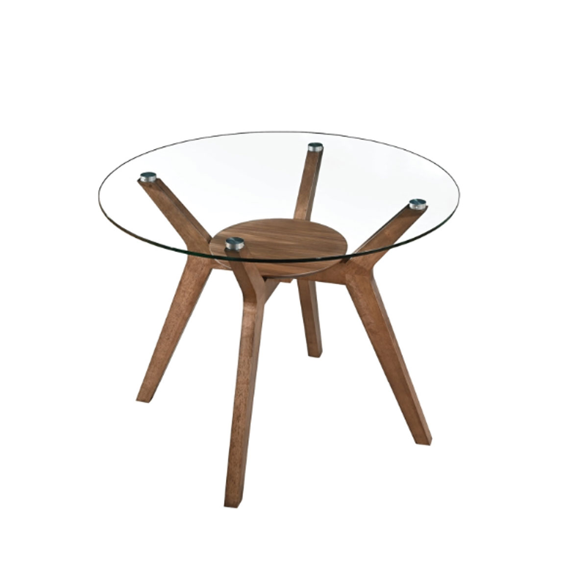 UPLAND 40" GLS TOP 5PC DINING
