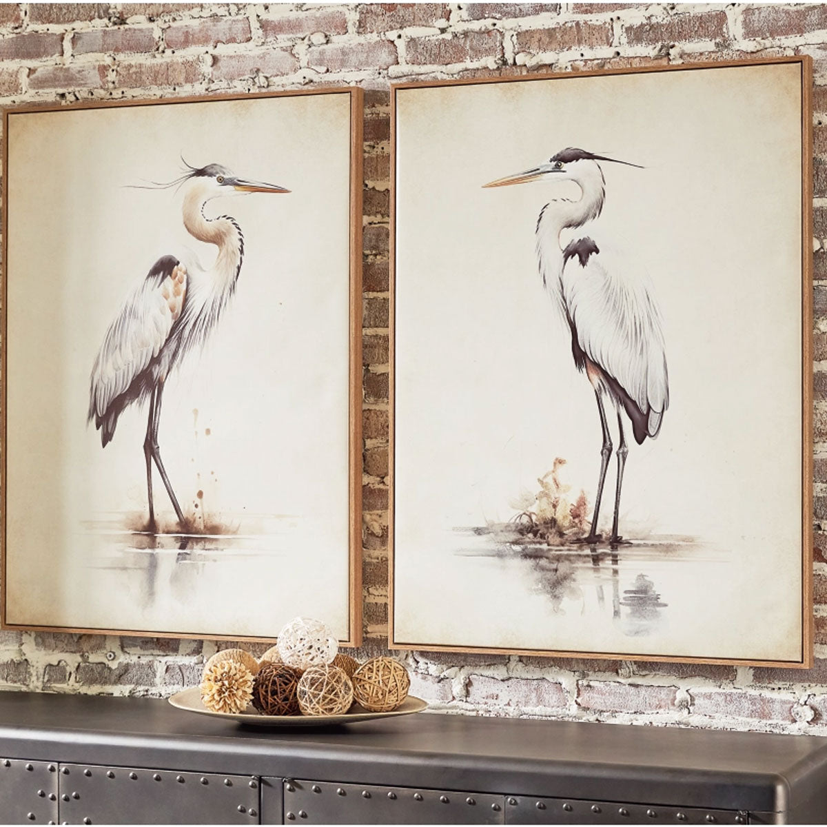 AUBINELL S/2 HERON PRINTS