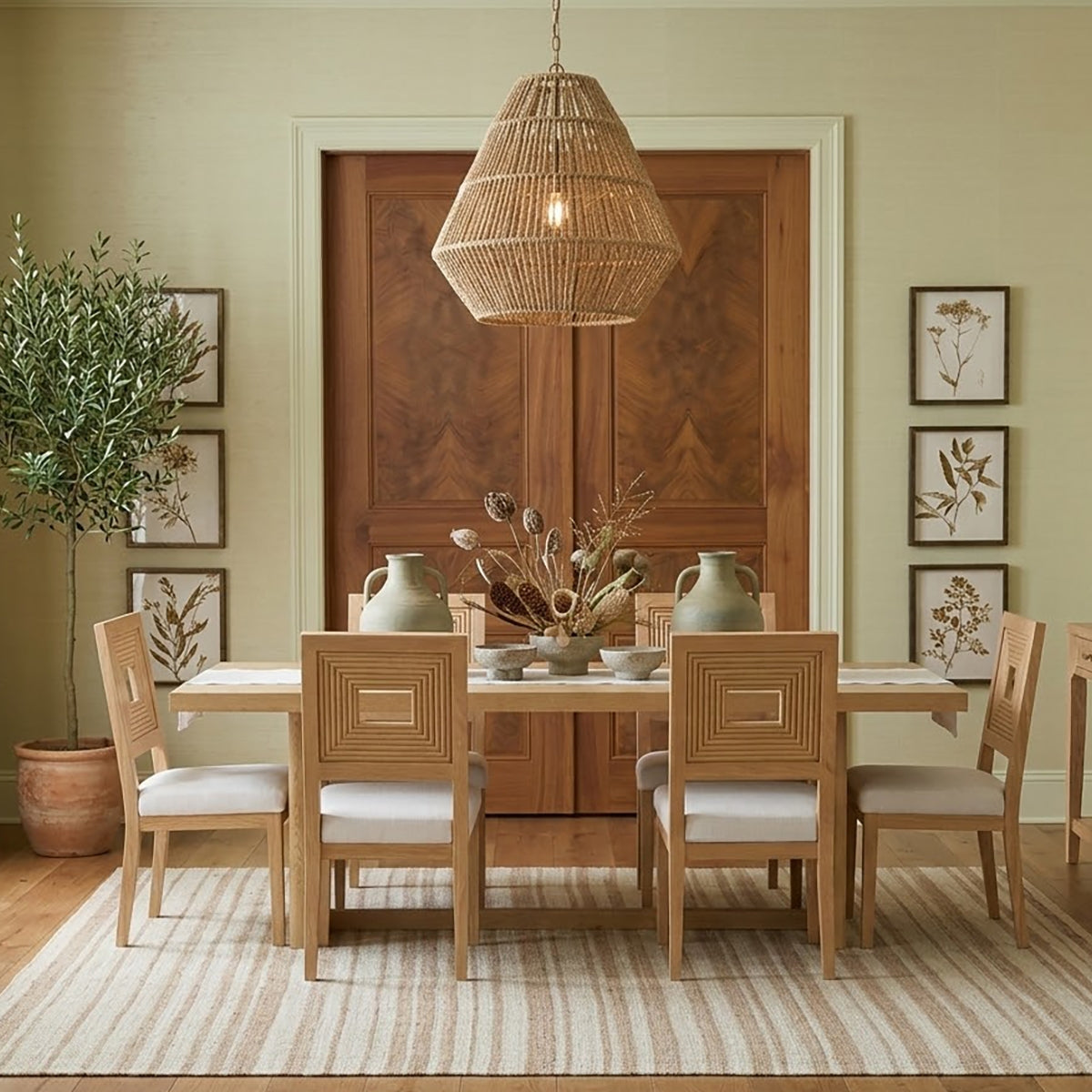 NEWBURY 7PC DINING SET