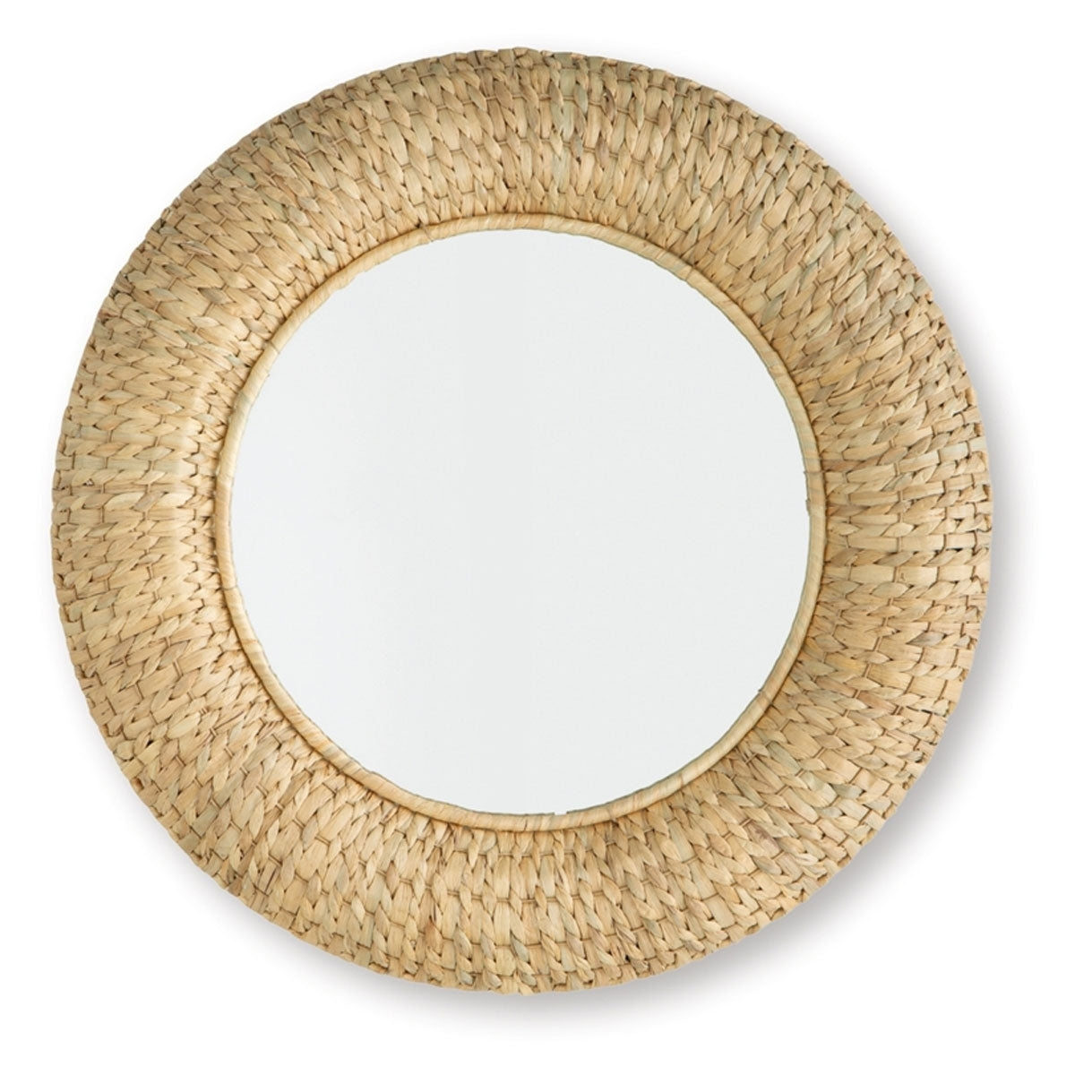 Briggsburg Natural Round Mirror