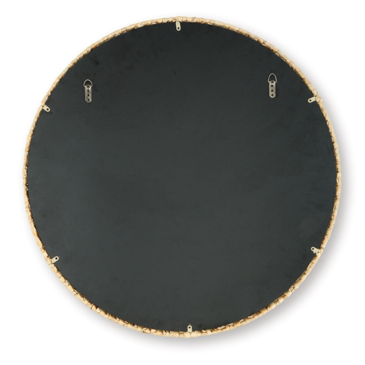 Briggsburg Natural Round Mirror