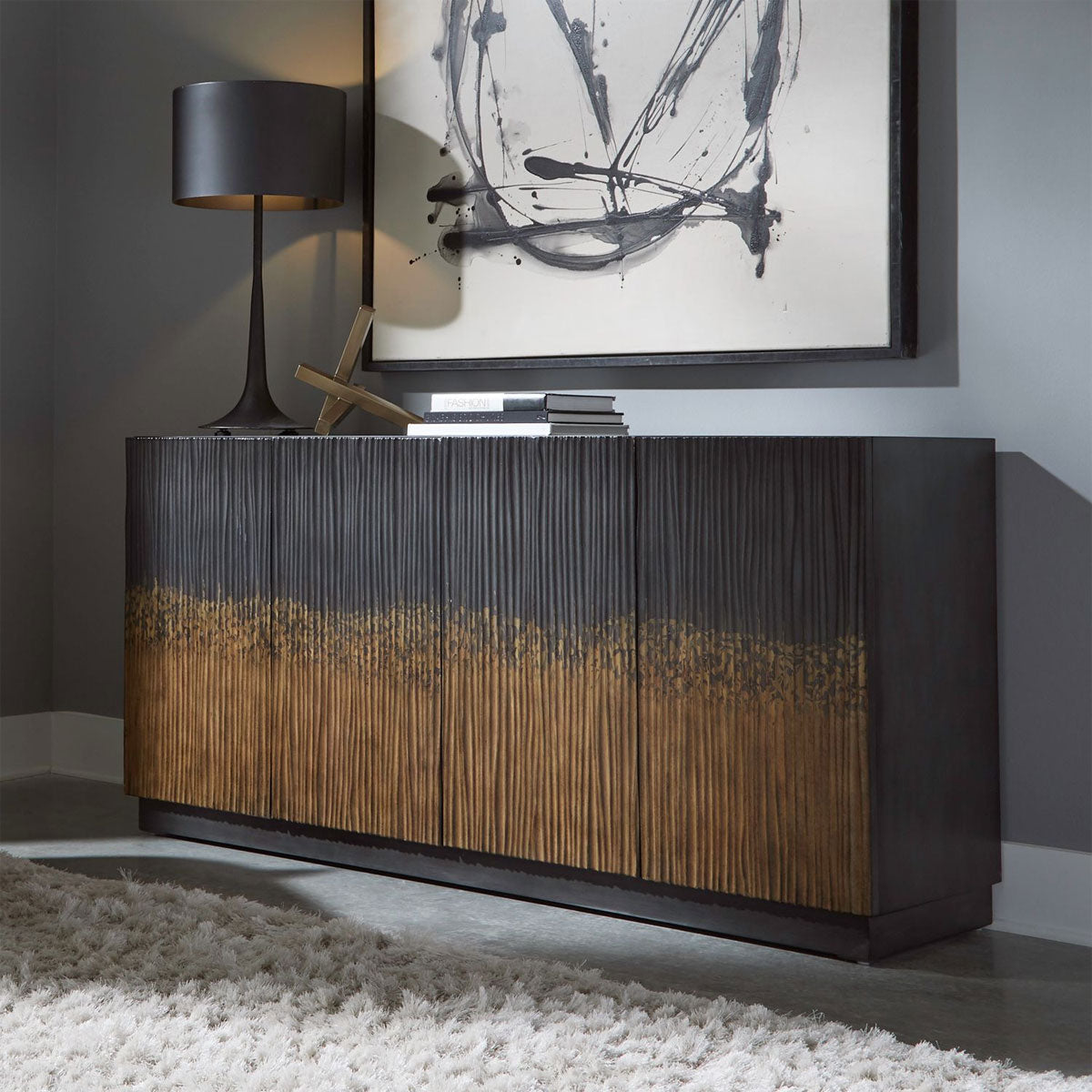 FIORE 4DR ACCENT CABINET