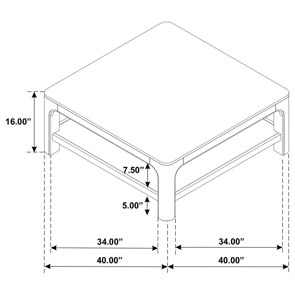 SOLANO COCKTAIL TABLE