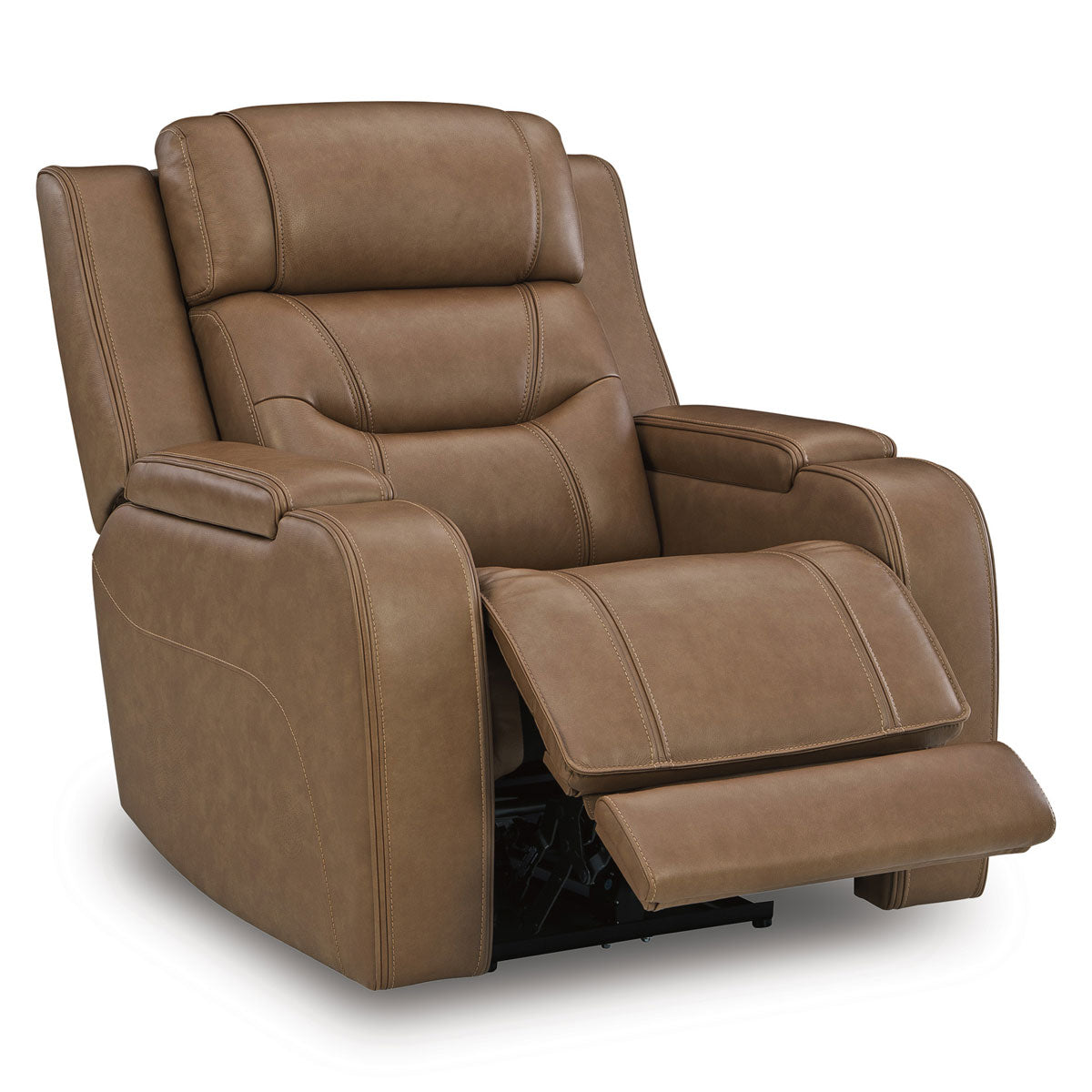 KNIGHTINGTON RECLINER W/ AUDIO IN CARAMEL