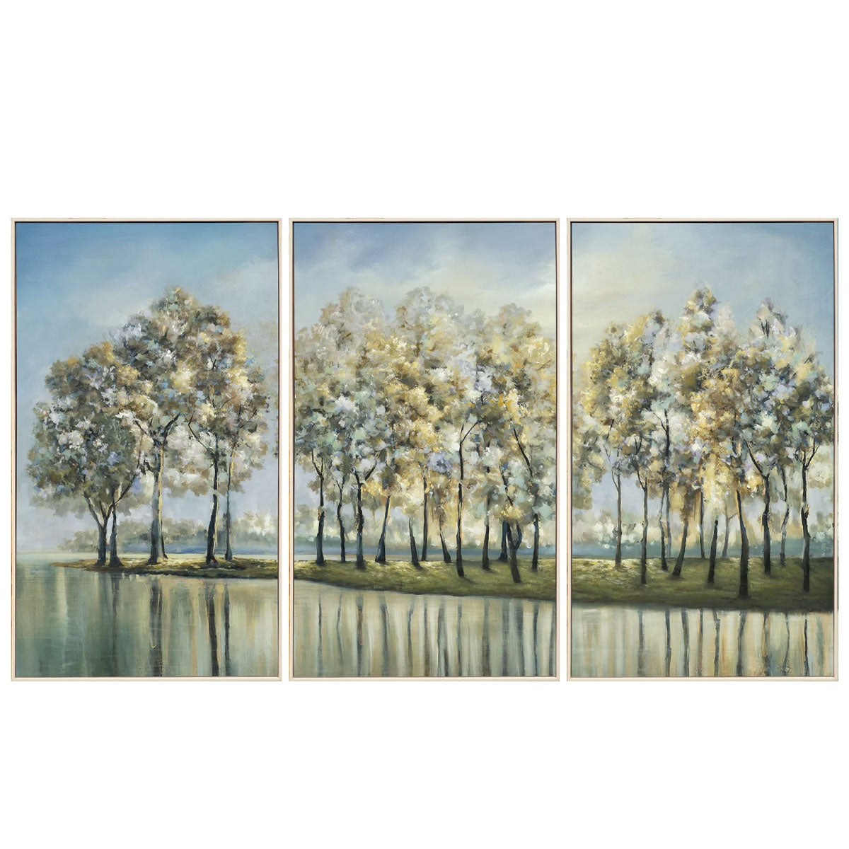 TREE LANDSCAPE S/3 CANVAS ART