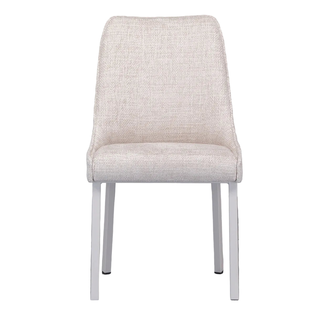 OLIVIA METAL LEGS DINING CHAIR