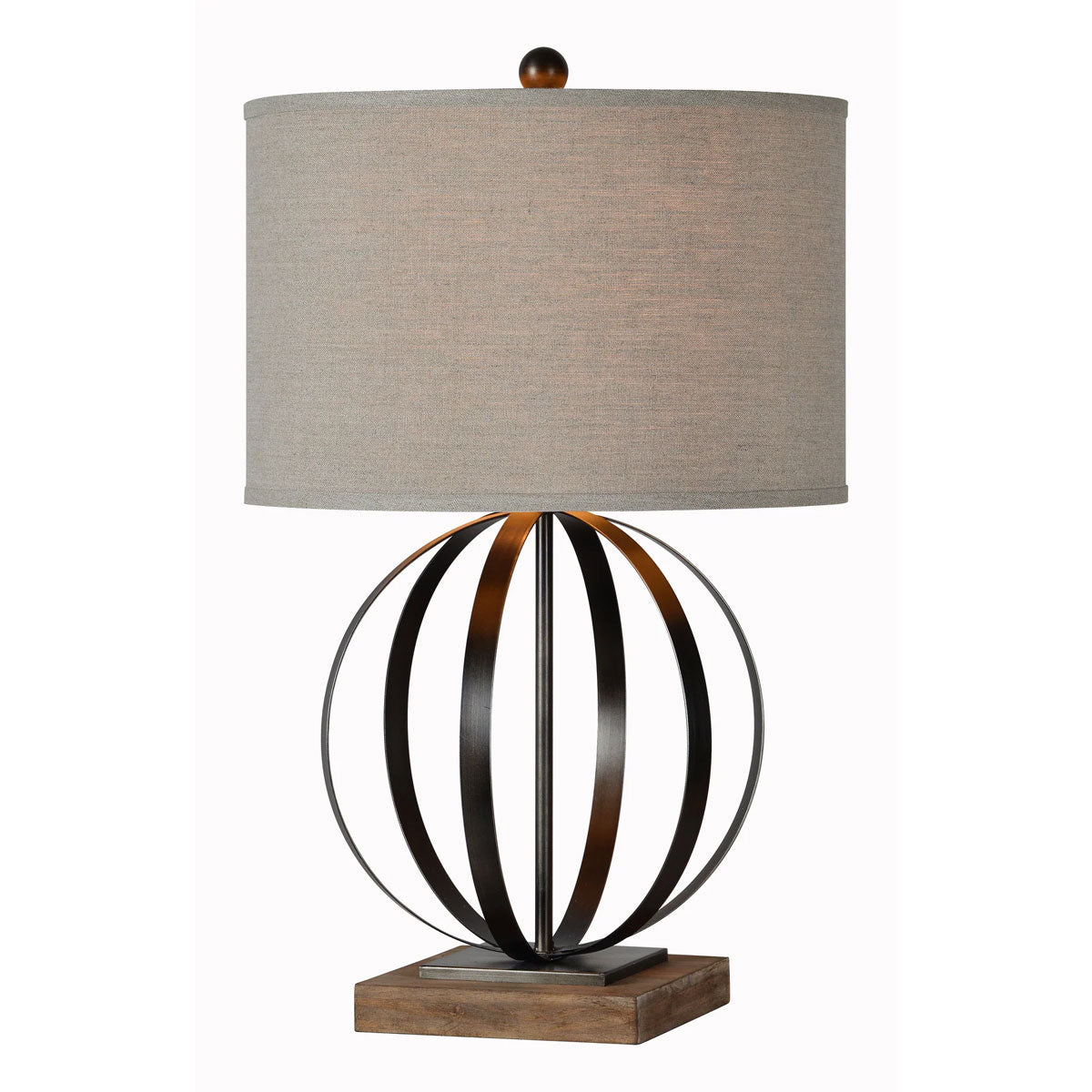 Currey Mtl Orb T Lamp