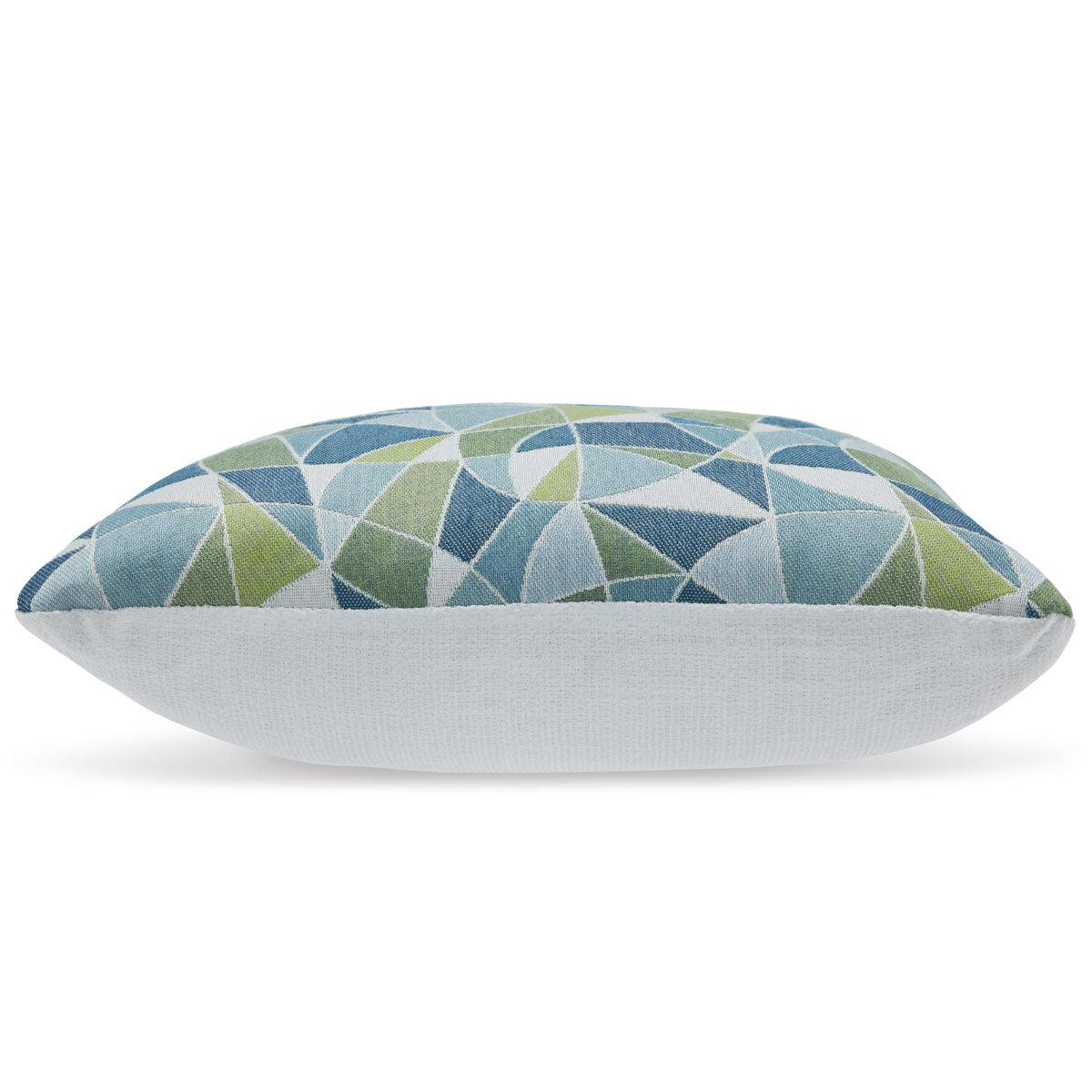 Seanow Turq Grn Geo Pillow