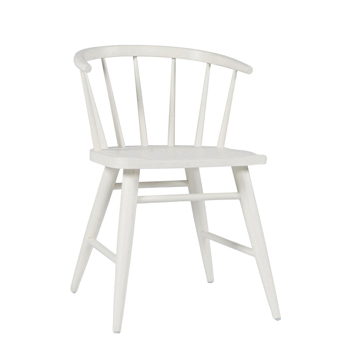 AUDEN 48" WHITE 5PC DINING SET