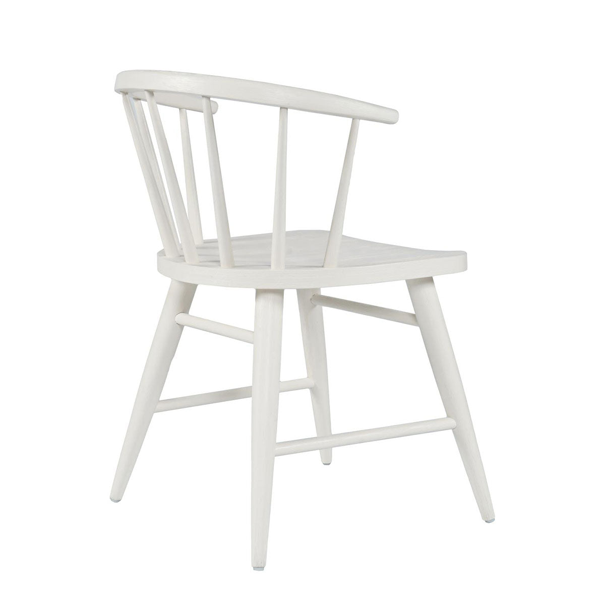 AUDEN 48" WHITE 5PC DINING SET