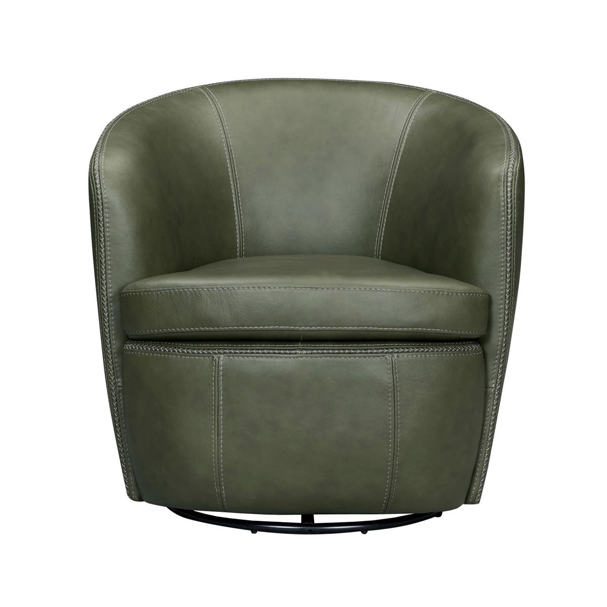 BAROLO LTHR SW CHAIR IN SAGE