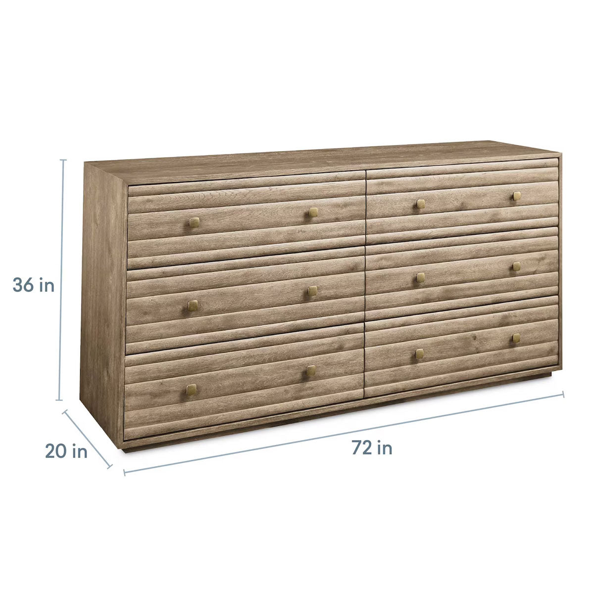 ANDORA WARM GRY DRESSER