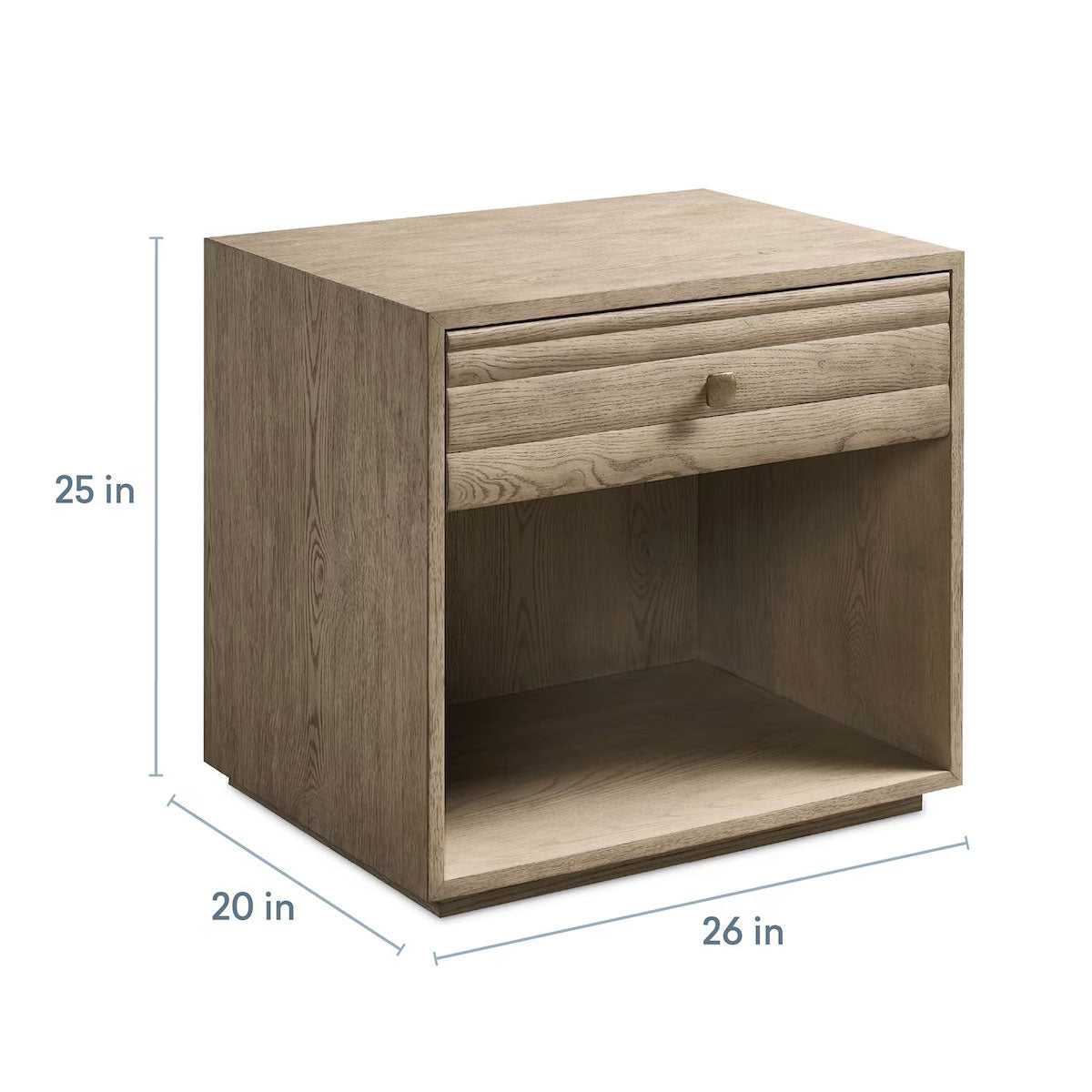 ANDORA WARM GRY 26" OPEN NIGHT
