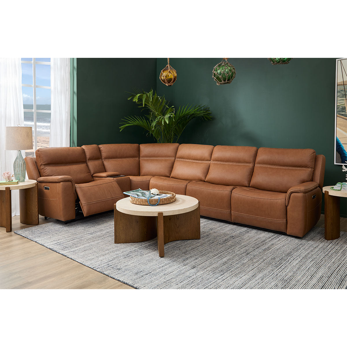 SAWYER HRV 6PC SECTIONAL