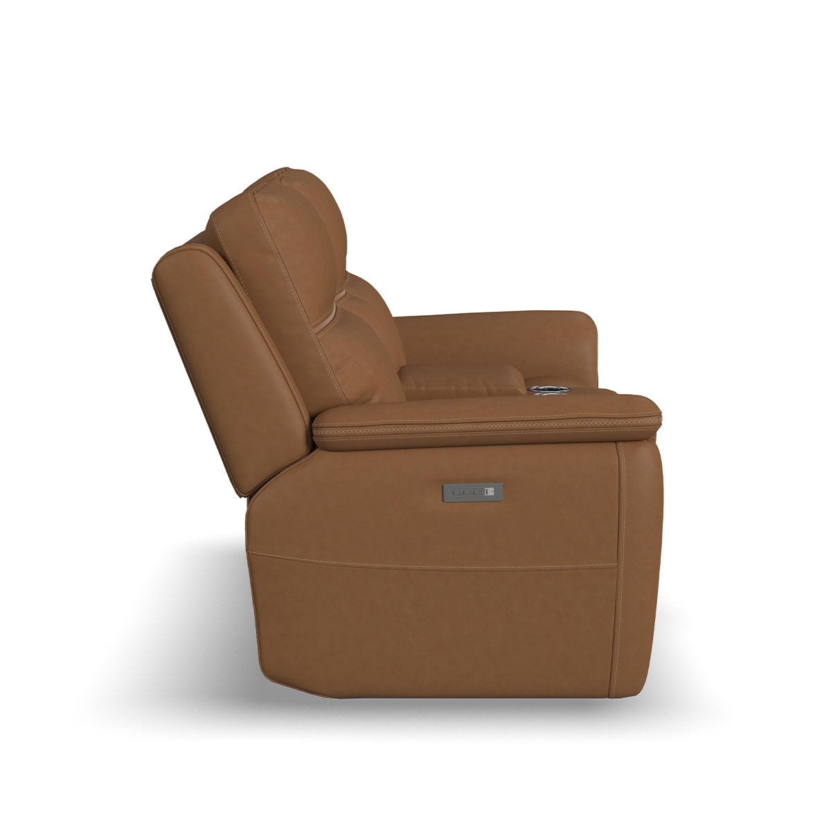 SAWYER HARVEST LOVESEAT W/ CONSOLE, POWER HEADREST & LUMBAR