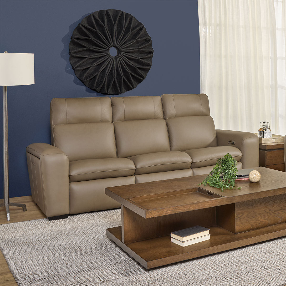 SENSE GRY SOFA  PHR/LUM/PULSE