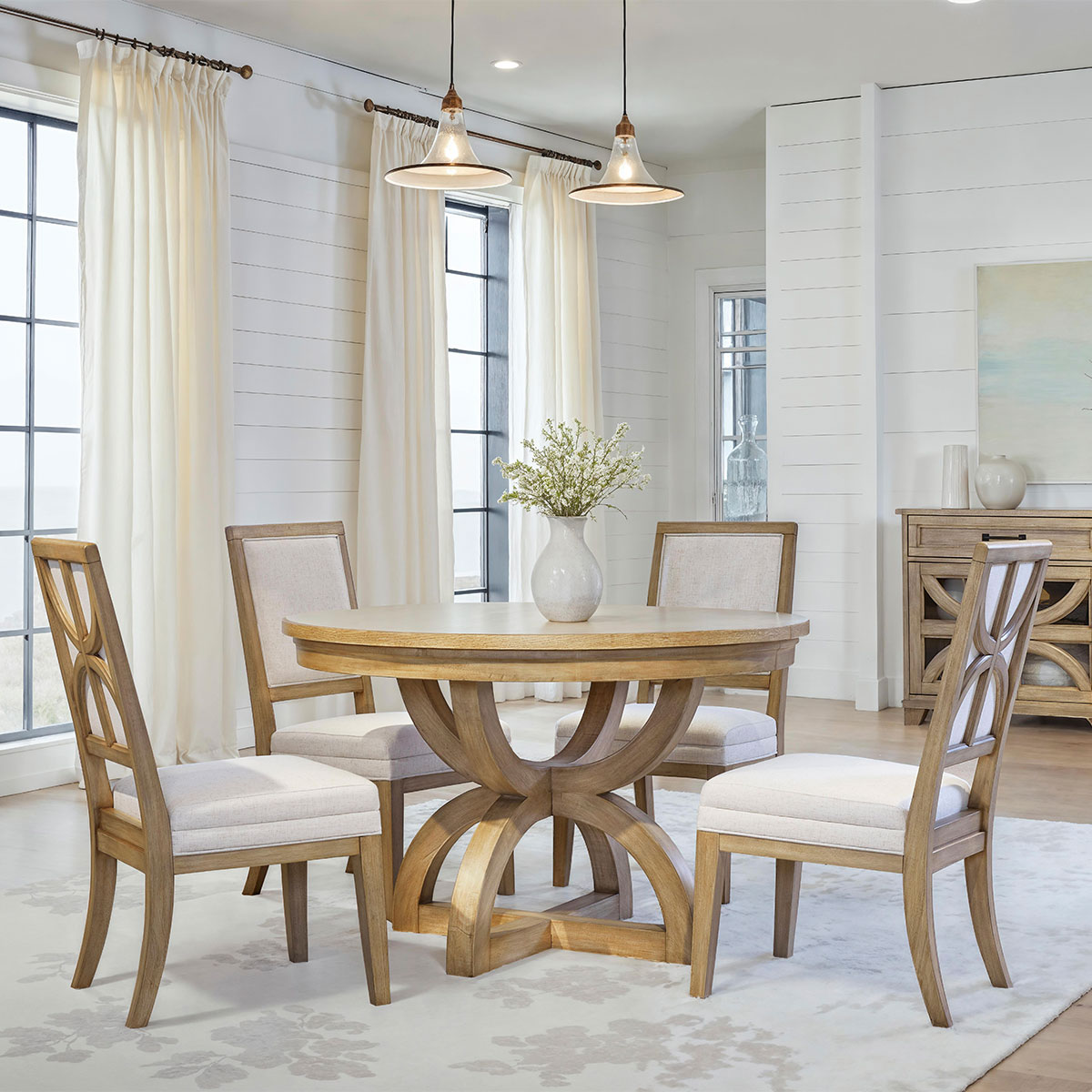 COVENTRY 5PC ROUND DINING SET
