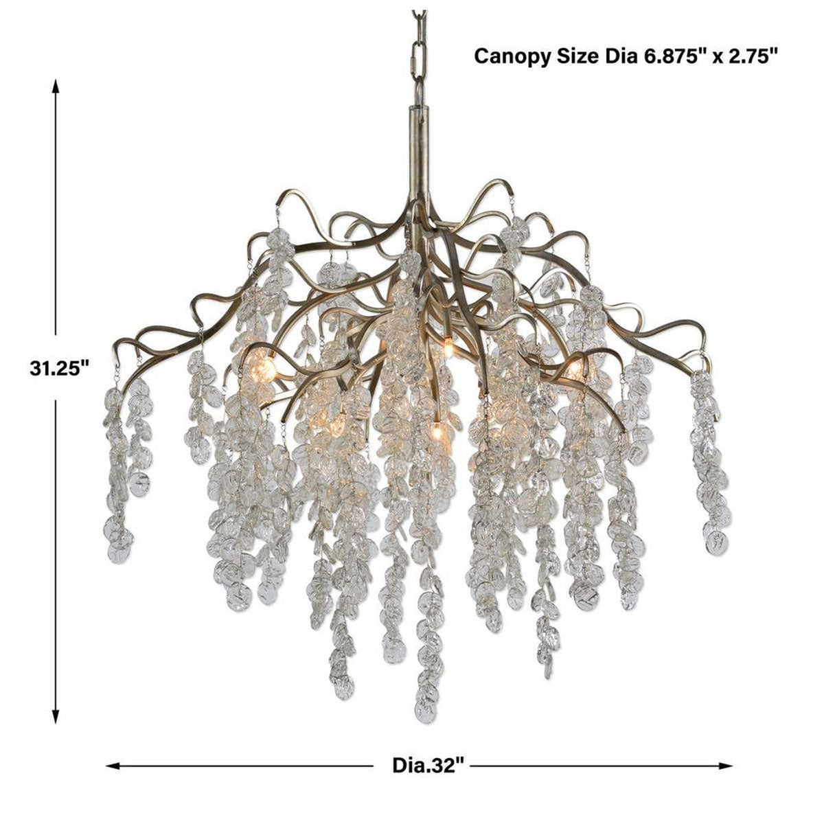 BOREAS 7 LT CHANDELIER