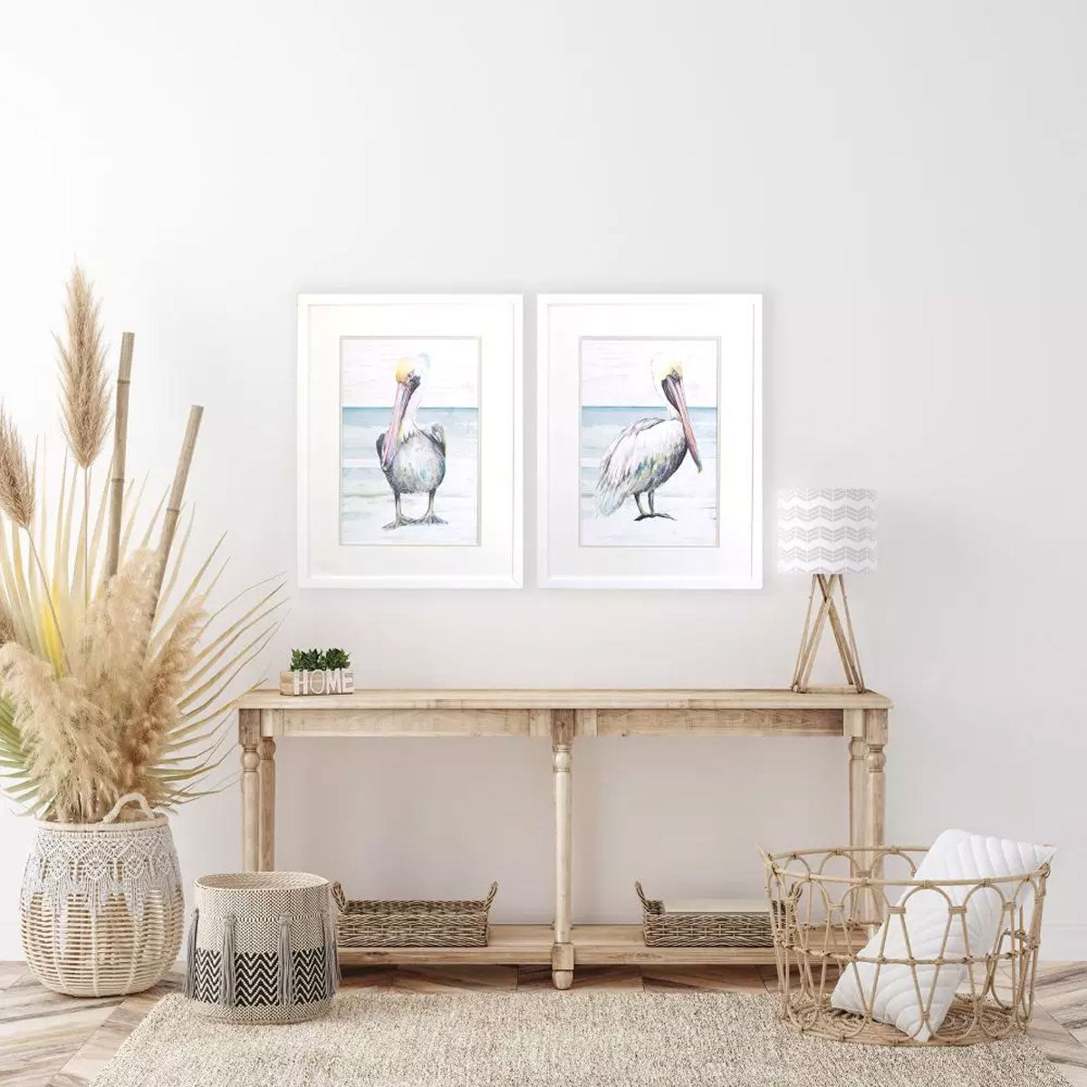 PELICAN ON THE SHORES S/2