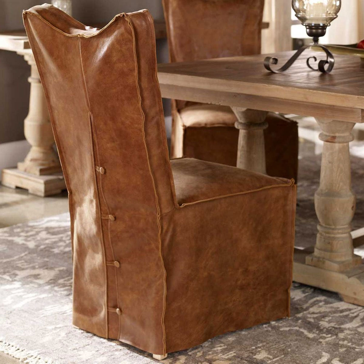 DELROY ARMLESS CHAIR
