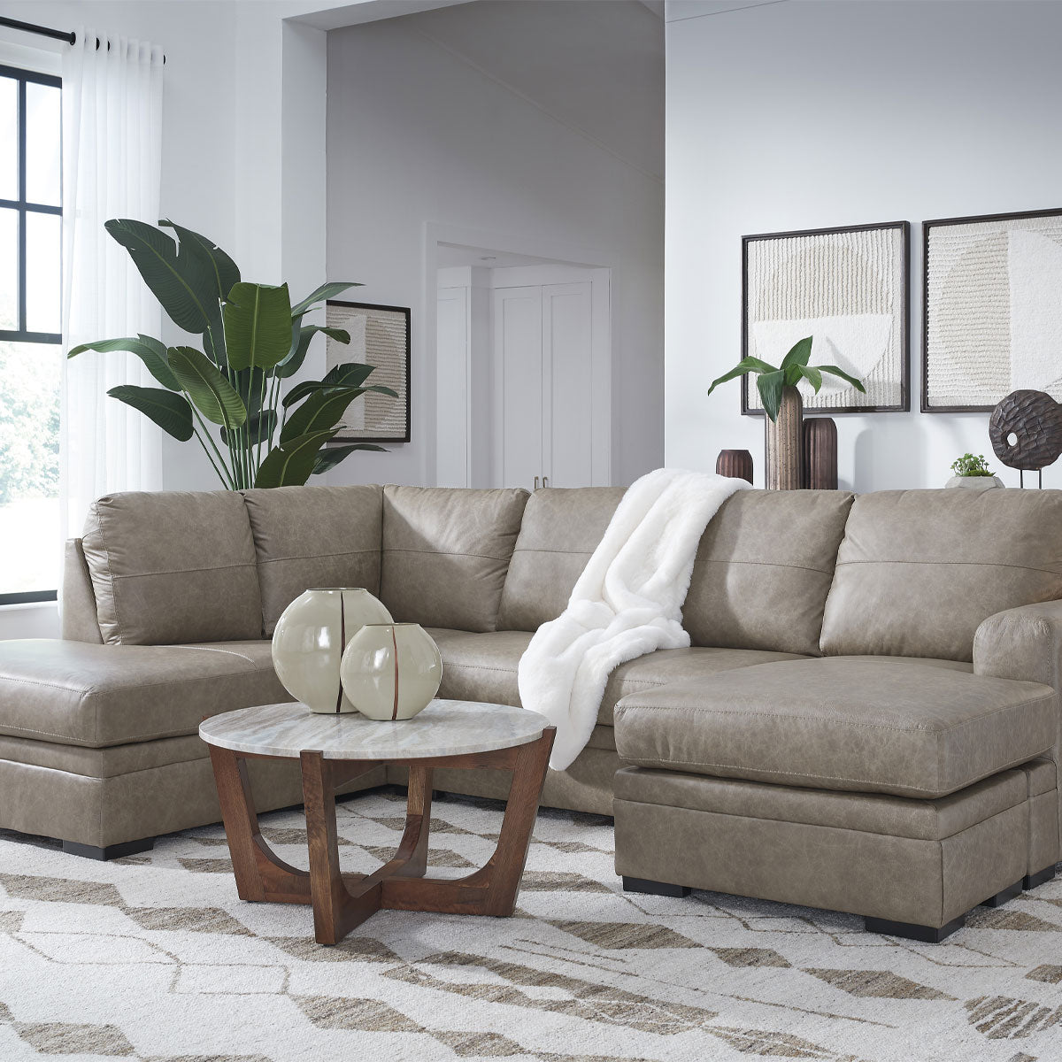 ARMULETO TWO PIECE SECTIONAL