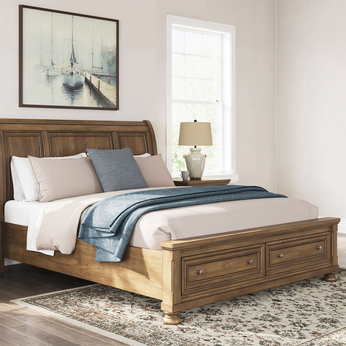 Kenley Brown Bed