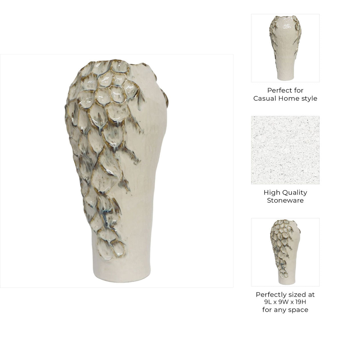19" Decorah Large Vase
