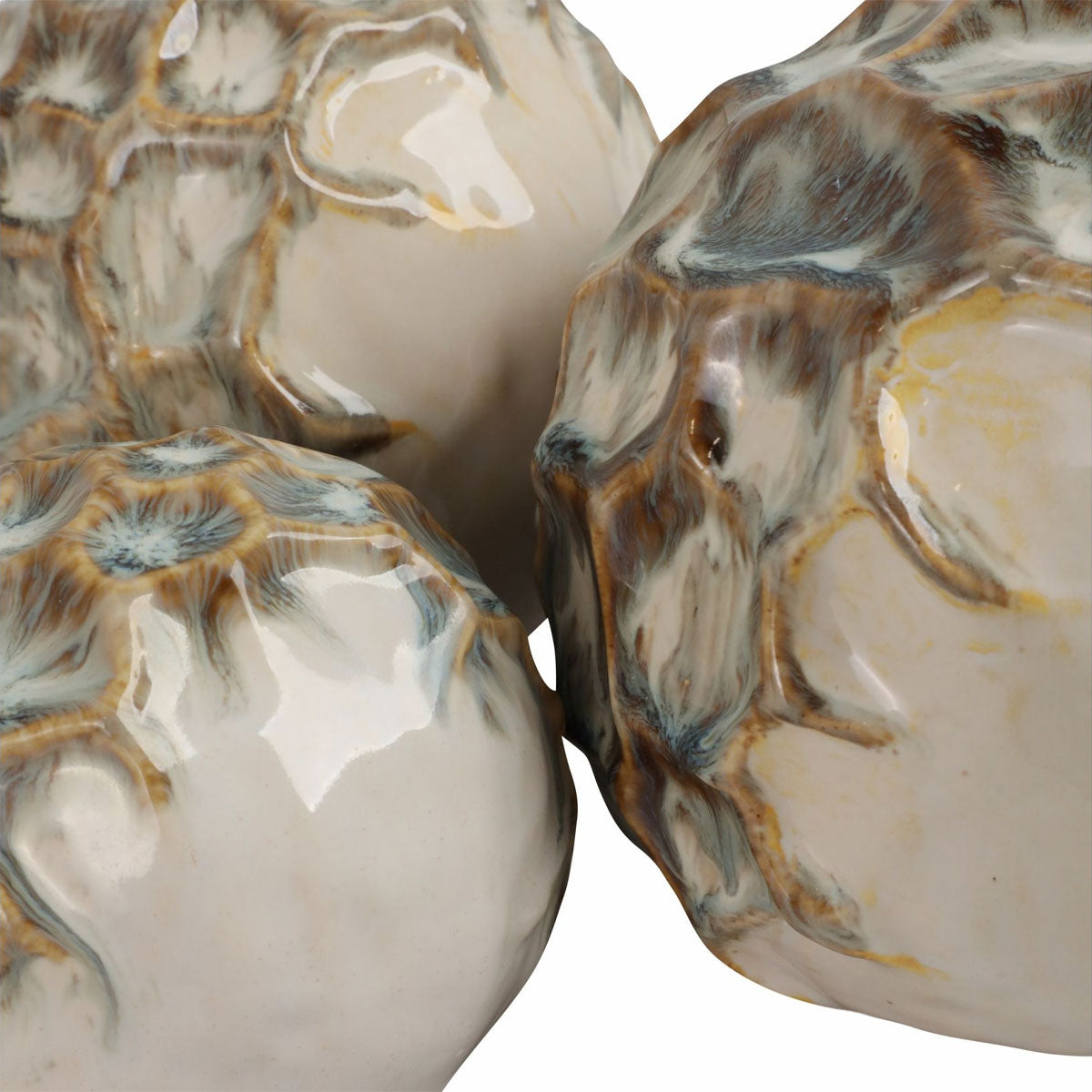 S 3 Decorah Ceramic Deco Spheres