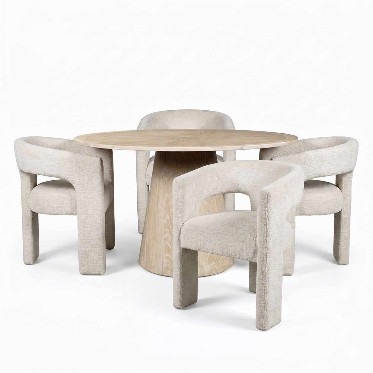 BONN 50" RND TBL W/GWEN CHAIRS