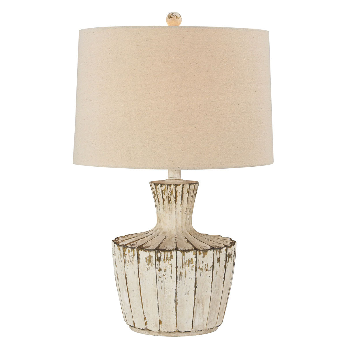 Jada Wht/wash Distress T Lamp