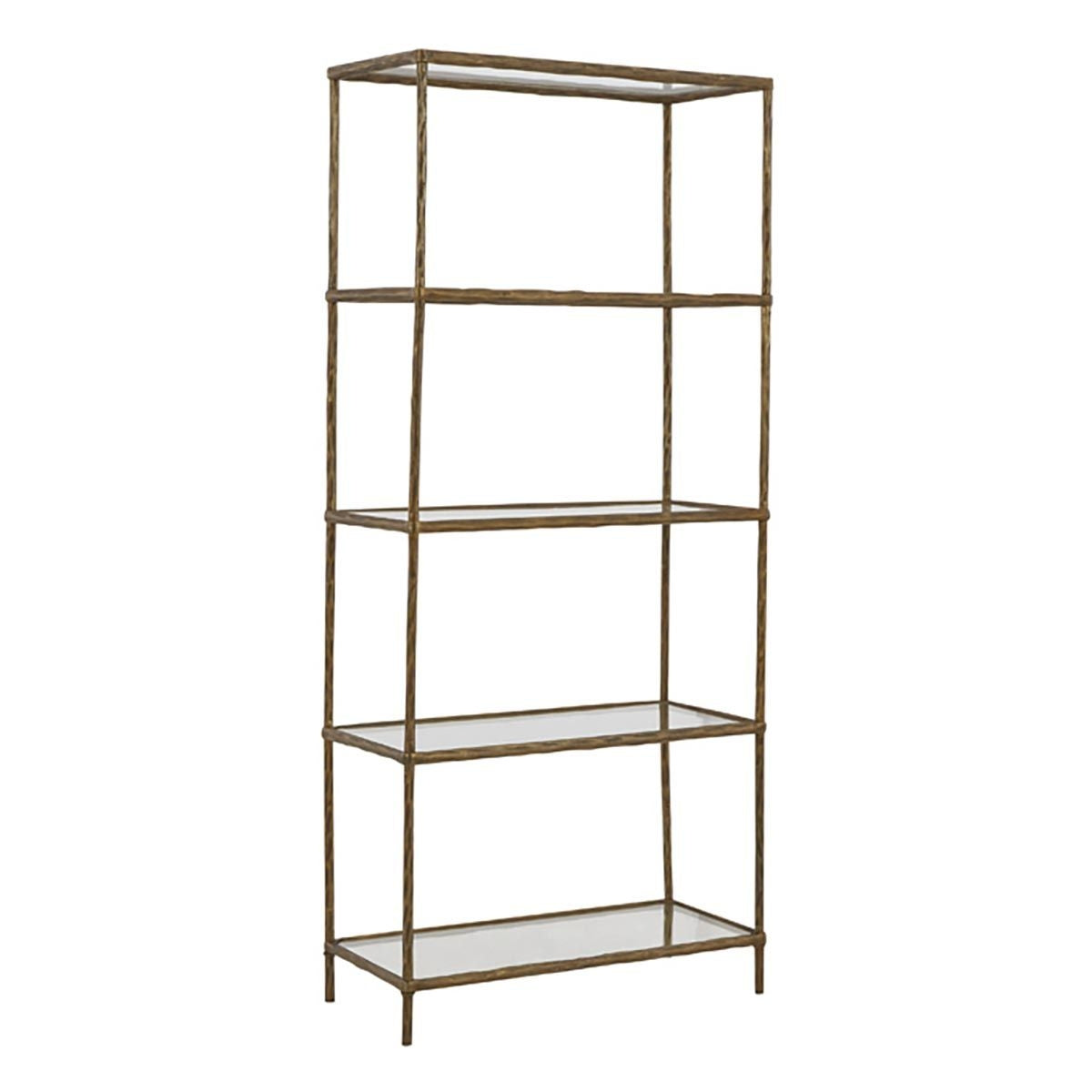 NEW YORK BRASS BOOKCASE