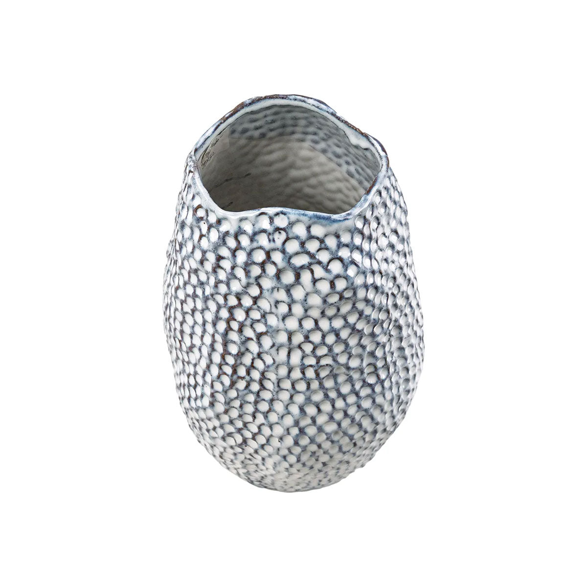 Kaleri Blue Stone Organic Vase
