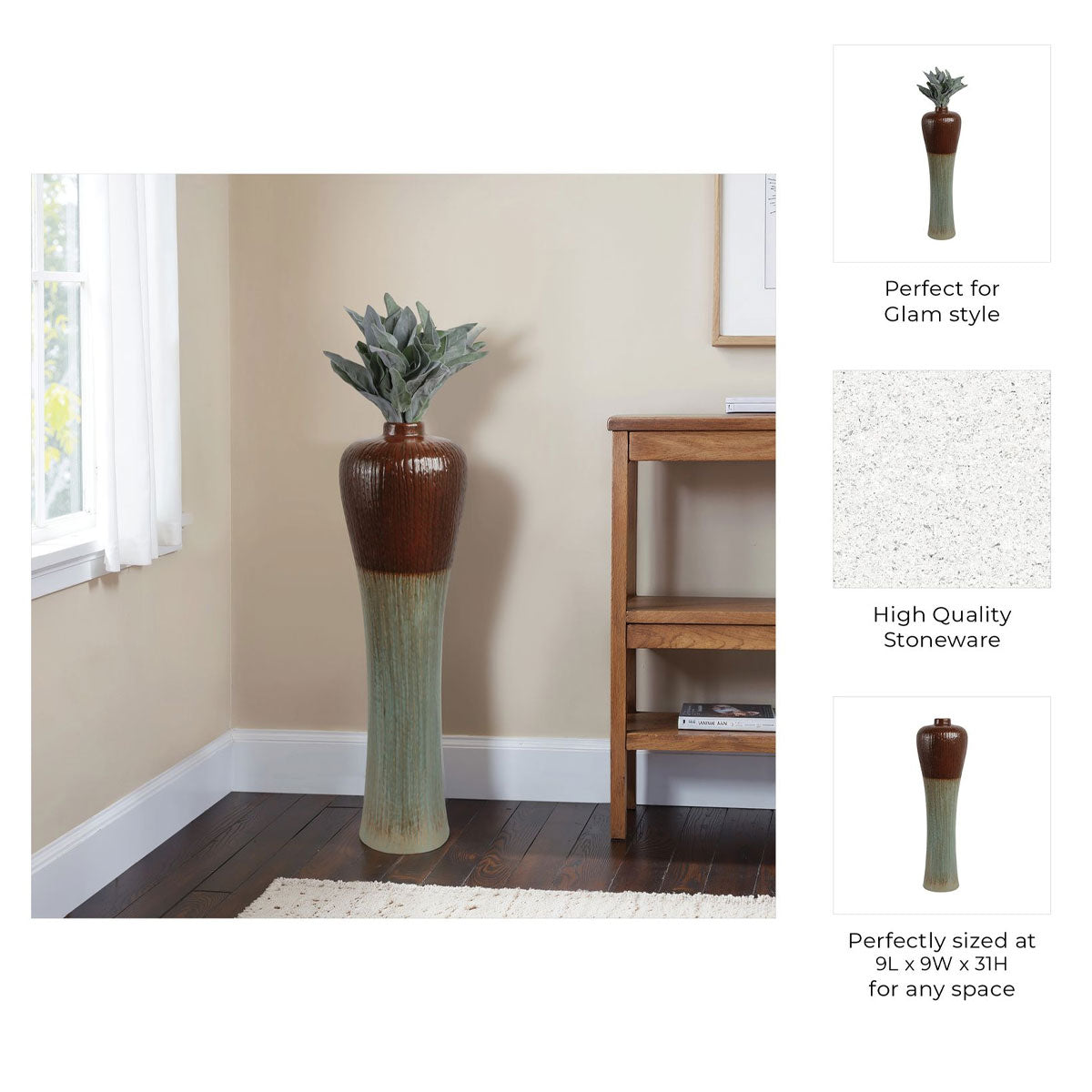31" Burien Floor Vase Large