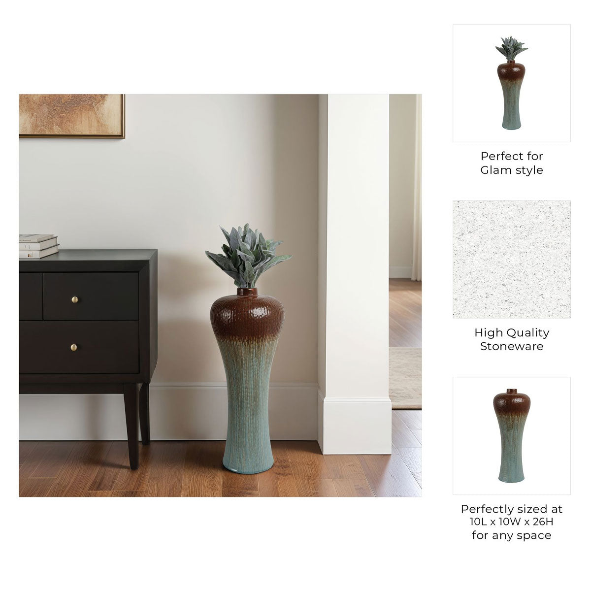 26" Burien Floor Vase Medium