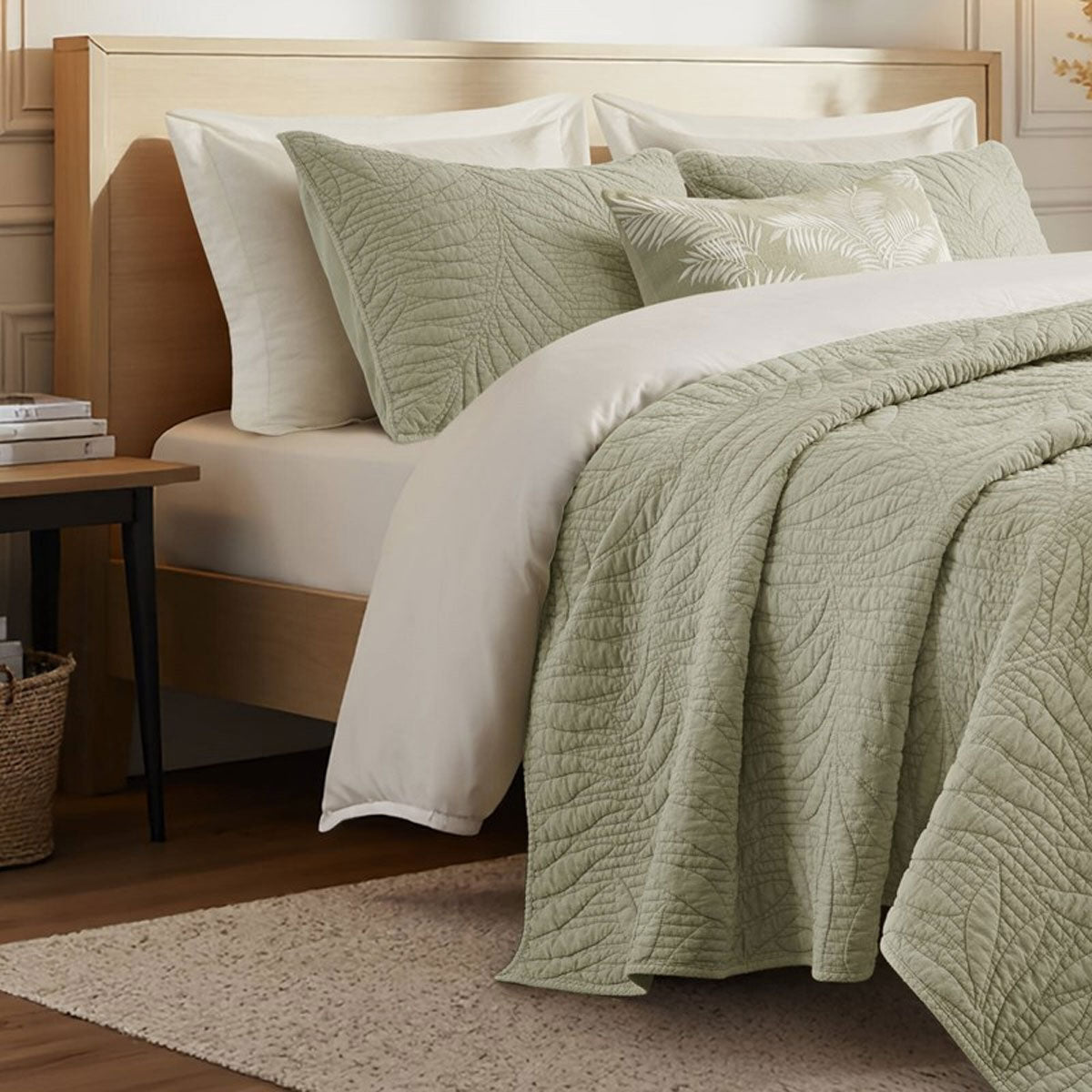 SAGE 3PC BOTANICAL KING SET