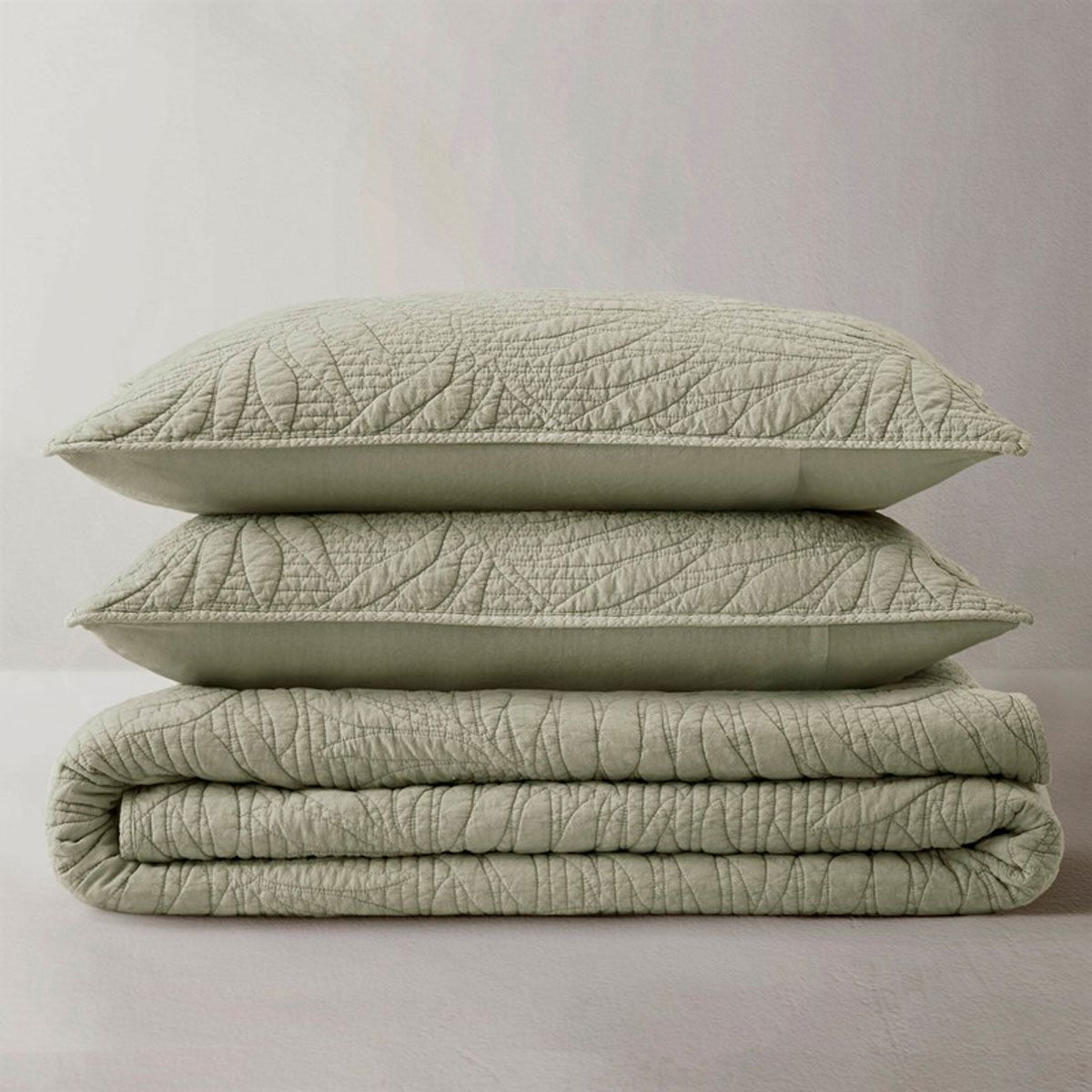 SAGE 3PC BOTANICAL KING SET