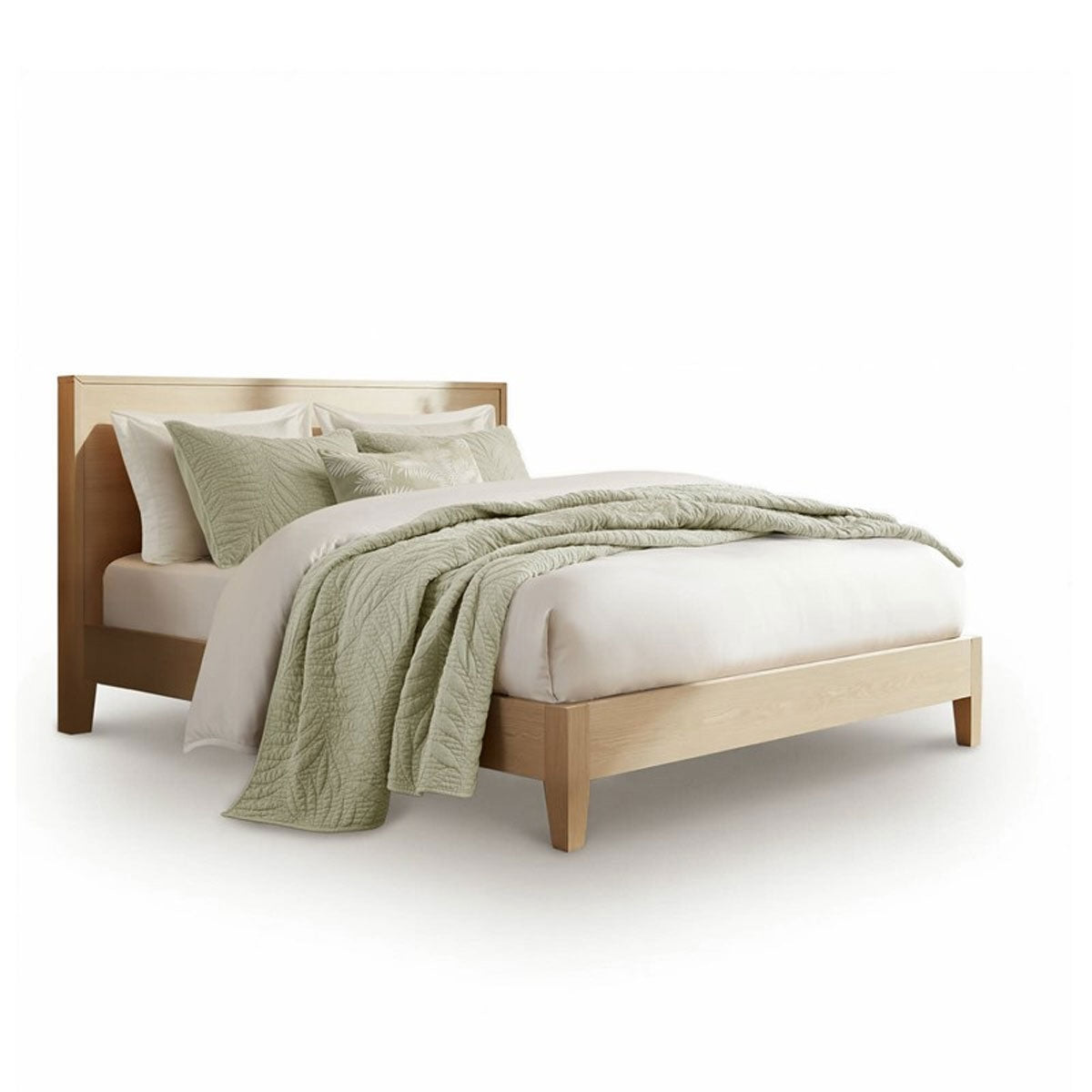 SAGE 3PC BOTANICAL LEAF QN SET