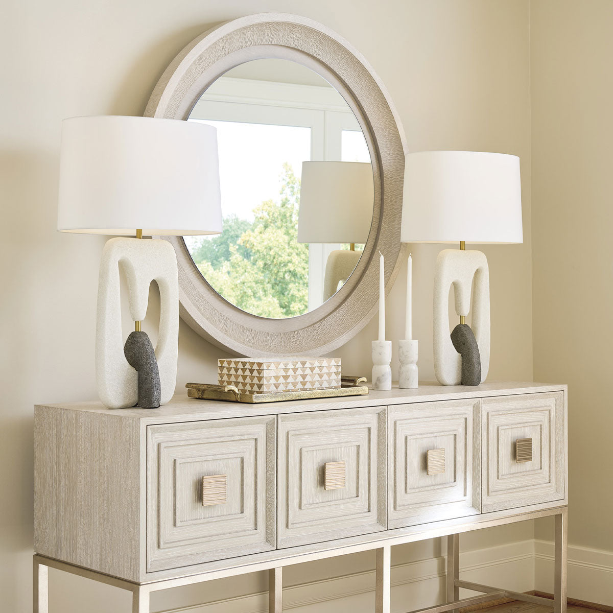 Marisol Round Mirror