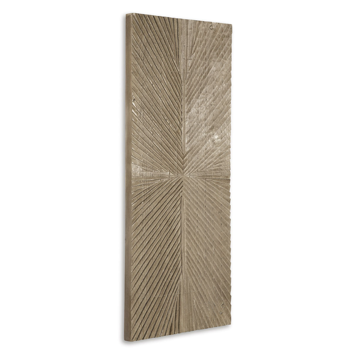 Lenora Dist Brown Wood Wall Art